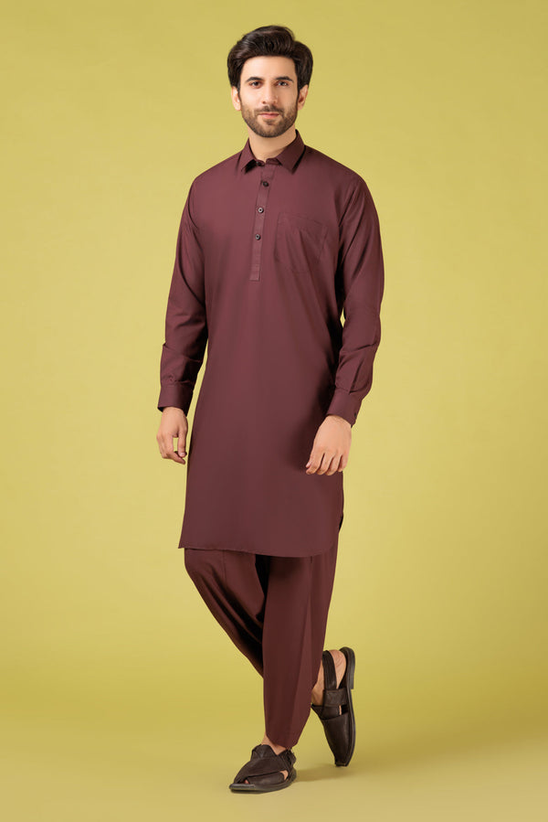 MIST-BLENDED-SHALWAR SUIT - (GSSS23-029)