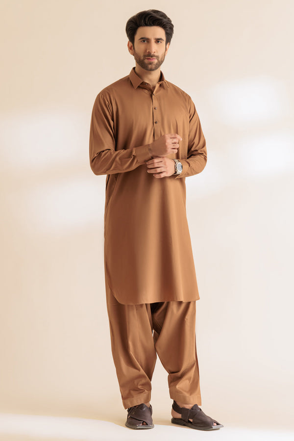 BUFF-BLENDED-SHALWAR SUIT - (GSSS24-005)