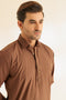 CHOCO-BLENDED-SHALWAR SUIT - (GSSS24-014)