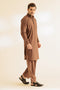 CHOCO-BLENDED-SHALWAR SUIT - (GSSS24-014)