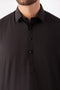 J-BLACK-BLENDED-SHALWAR SUIT - (GSSS24-016)