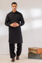 BLACK-BLENDED-SHALWAR SUIT - (GSSS24-022)