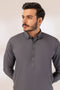 D-GREY-BLENDED-SHALWAR SUIT - (GSSS24-025)