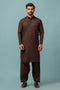 COCOA-BLENDED-SHALWAR SUIT - (GSSW23-016)