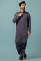 GREY-BLENDED-SHALWAR SUIT - (GSSW23-029)