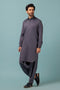 GREY-BLENDED-SHALWAR SUIT - (GSSW23-029)