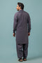 GREY-BLENDED-SHALWAR SUIT - (GSSW23-029)