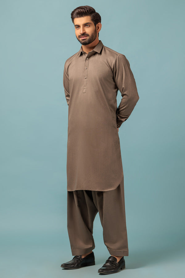 SAND-BLENDED-SHALWAR SUIT - (GSSW23-035)