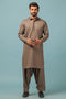 SAND-BLENDED-SHALWAR SUIT - (GSSW23-035)