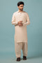 C-WHITE-BLENDED-SHALWAR SUIT - (GSSW23-036)