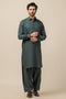 D-GREEN-BLENDED-SHALWAR SUIT - (GSSW23-037)