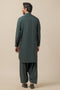 D-GREEN-BLENDED-SHALWAR SUIT - (GSSW23-037)