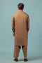 KHAKI-BLENDED-SHALWAR SUIT - (GSSW23-039)