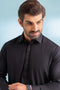 J-BLACK-BLENDED-SHALWAR SUIT - (GSSW23-091)