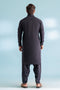 J-BLACK-BLENDED-SHALWAR SUIT - (GSSW23-091)