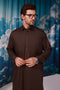 IN-BROWN-COTTON-SHALWAR SUIT - (GSSW24-002)