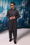 B-SAND-BLENDED-SHALWAR SUIT  - (GSSW24-003)