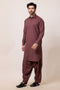 RUST-BLENDED-SHALWAR SUIT  - (GSSW24-014)