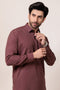 RUST-BLENDED-SHALWAR SUIT  - (GSSW24-014)