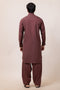 RUST-BLENDED-SHALWAR SUIT  - (GSSW24-014)