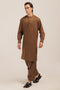 GOLDEN-BLENDED-SHALWAR SUIT - (GSSW24-015)