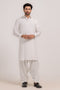 WHITE-BLENDED-SHALWAR SUIT - (GSSW24-020)