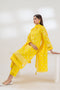 YELLOW-JACQUARD-3 PIECE (JRS233P16)