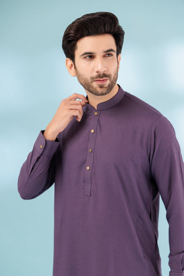 RASIN-BLENDED-KURTA PAJAMA TROUSER - (KSB23-007)