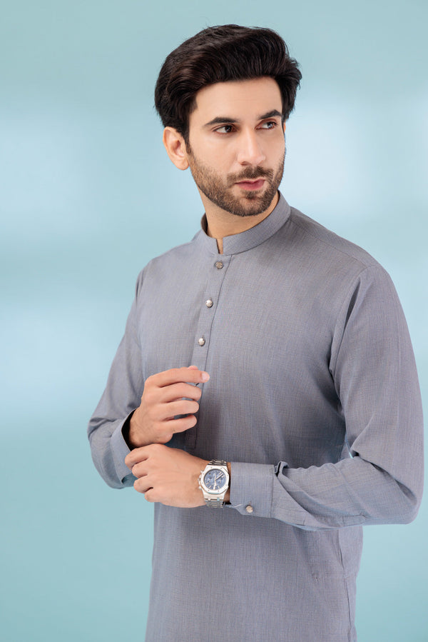 CAVIAR-BLENDED-KURTA PAJAMA TROUSER - (KSB23-013)