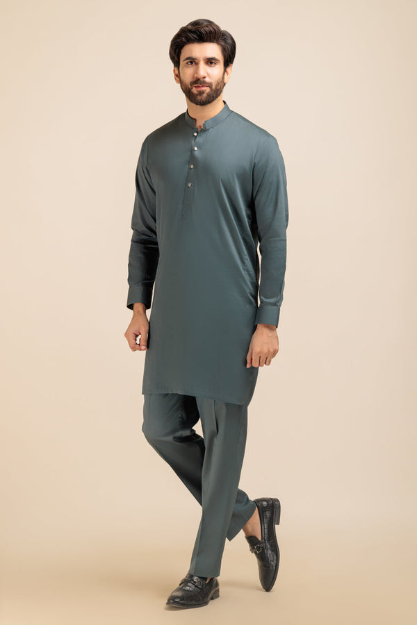 SHADOW-COTTON-KURTA PAJAMA TROUSER - (KSB23-023)