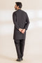 BLACK-BLENDED-KURTA TROUSER - (KSR24-003)