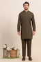 G-TEA-BLENDED-KURTA TROUSER - (KSR24-007)