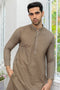 OLIVE-BLENDED-KURTA TROUSER - (KSR24-009)