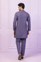 G-THSTLE-BLENDED-KURTA TROUSER - (KSR24-012)