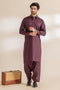 GRAPE-COTTON-KURTA SHALWAR - (KSRR24-005)