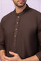 SLATE-BLENDED-KURTA SHALWAR - (KSRR24-007)