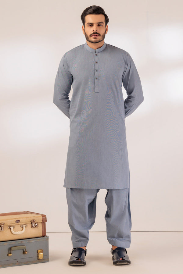 SPACE-YARN DYED-KURTA SHALWAR - (KSRR24-013)