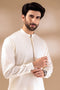 CREAM-BLENDED-KURTA SHALWAR - (KSRR24-023)