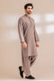 TAUPE-BLENDED-KURTA SHALWAR - (KSRS23-091)