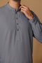 GREY-BLENDED-KURTA SHALWAR - (KSRS23-033)