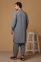 GREY-BLENDED-KURTA SHALWAR - (KSRS23-033)