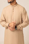 W-WHEAT-BLENDED-KURTA SHALWAR - (KSRS23-082)