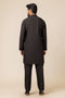 J-BLACK-BLENDED-KURTA SHALWAR - (KSRS23-093)