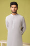 ICE-GREY-BLENDED-KURTA SHALWAR - (KSRS23-096)