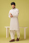 L-TAN-BLENDED-KURTA SHALWAR - (KSRS23-100)