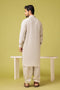 L-TAN-BLENDED-KURTA SHALWAR - (KSRS23-100)