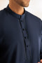 NAVY-BLENDED-KURTA SHALWAR - (KSRS24-008)