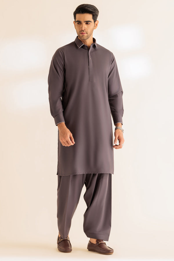 METAL-BLENDED-KURTA SHALWAR - (KSRS24-012)