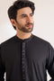 BLACK-BLENDED-KURTA SHALWAR - (KSRS24-013)