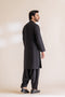 BLACK-BLENDED-KURTA SHALWAR - (KSRS24-013)